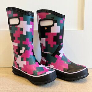 NWT - Kids Bogs Rainboots Multicolour Size 12 (Little Kids)
